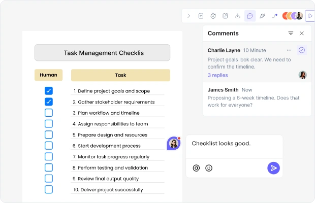 Checklist Definition