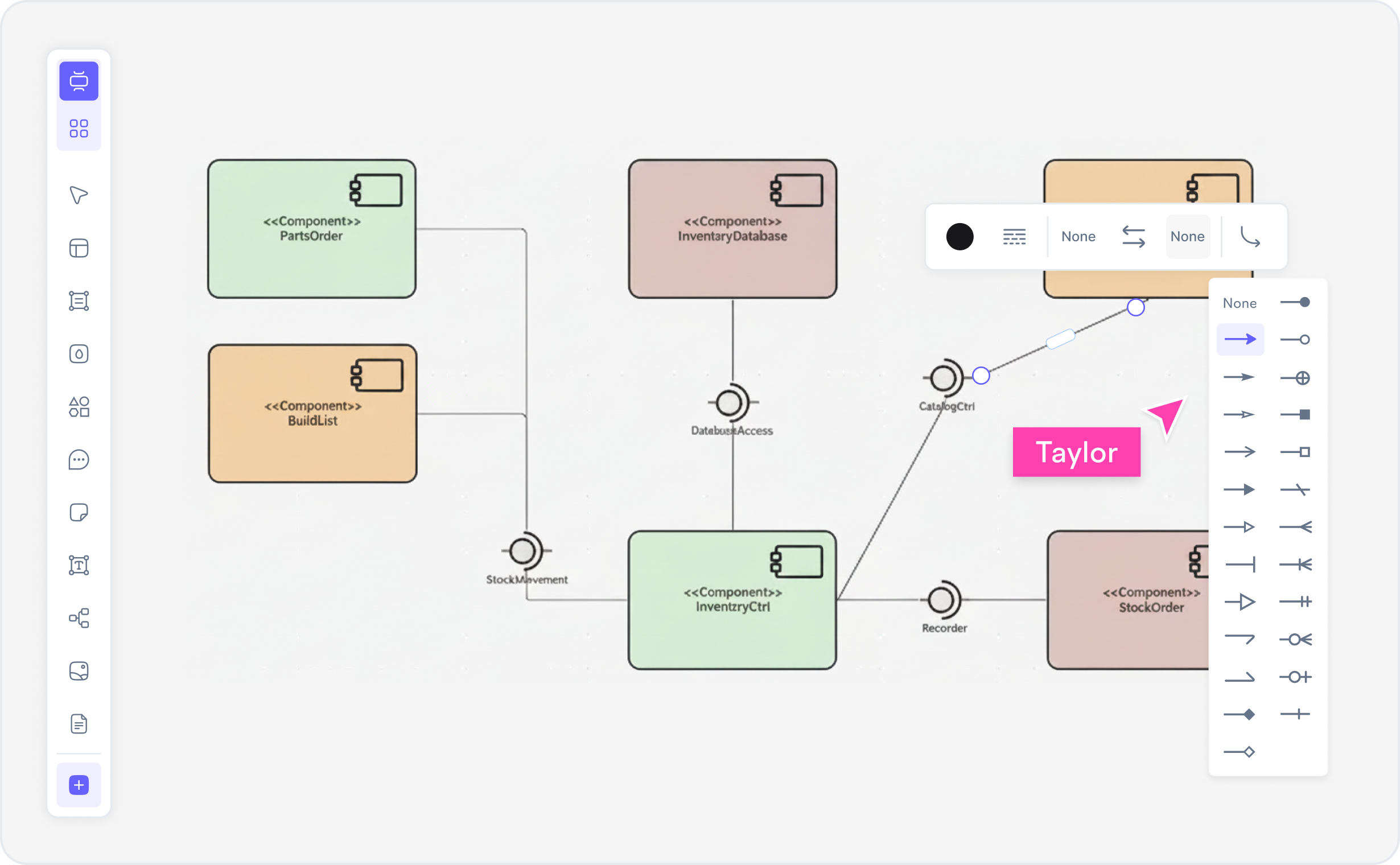 Enterprise architects, microservices teams, and backend engineers using Cloudairy for component diagrams