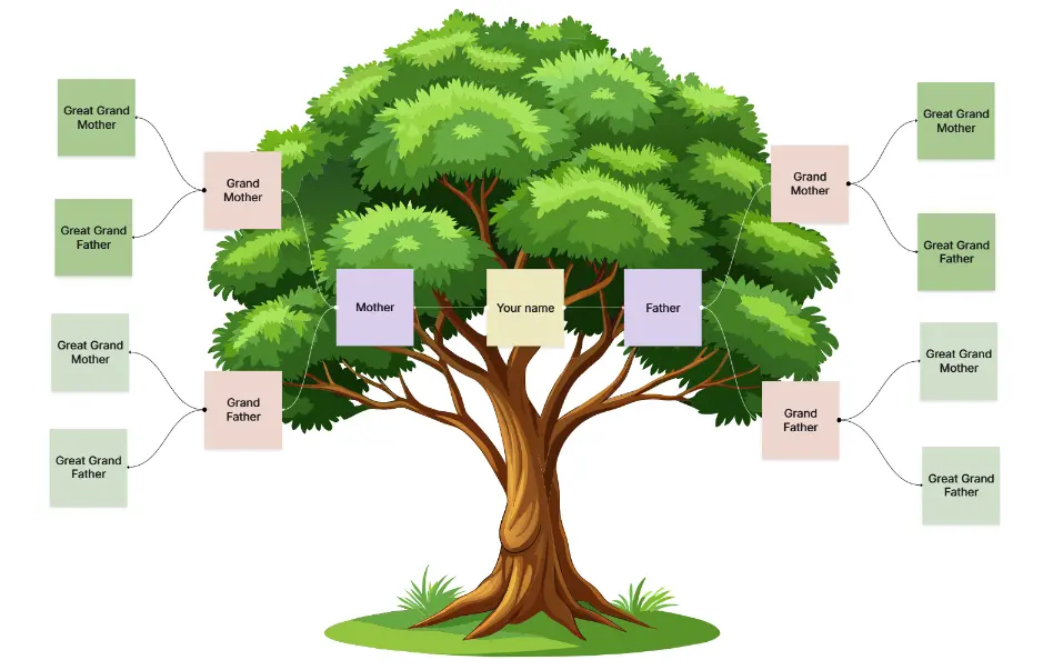 Диаграмма генеалогического древа