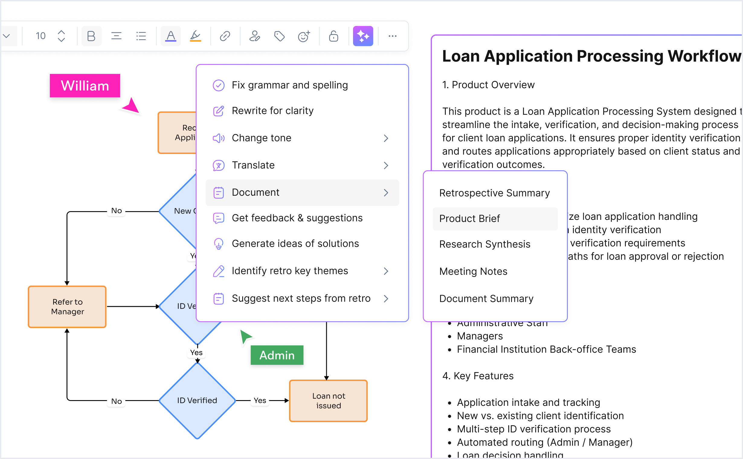 From Flowchart to Full Project Documentation