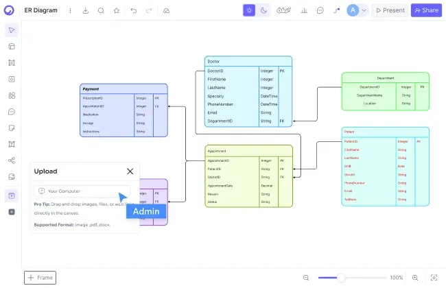 How do I move from Excalidraw to Cloudairy?