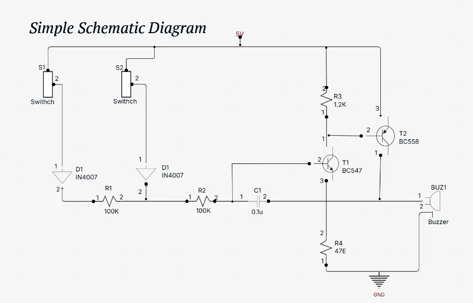 Einfaches Schaltbild