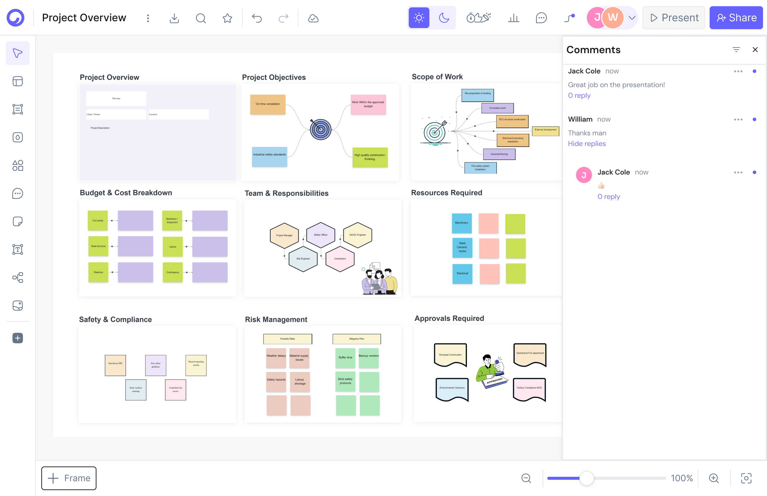Is Cloudairy better than Miro for technical diagrams?